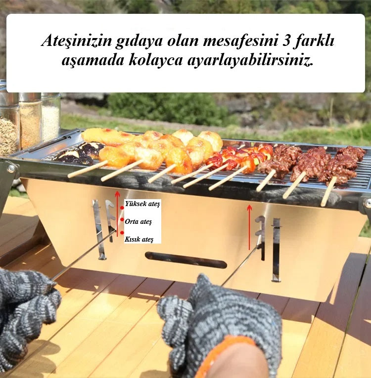 Pikniklerin Vazgeçilmez Mangalı!